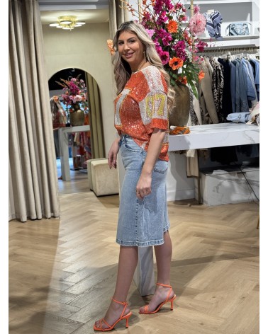 Top 67 Pailletten Oranje