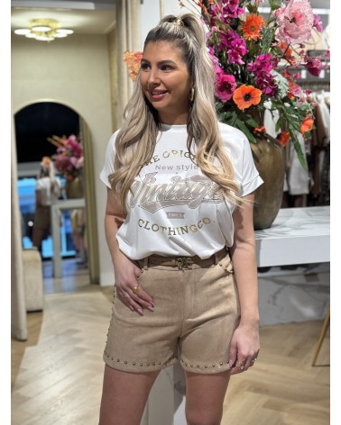 Short Unika Suede Look