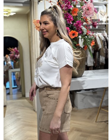 Short Unika Suede Look