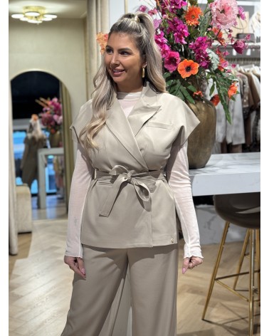 Gilet Mirte Ambika Beige