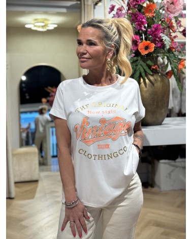 T-Shirt Vintage Oranje