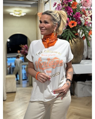 T-Shirt Vintage Oranje