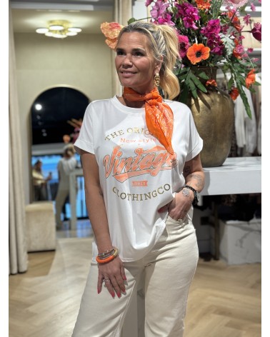 T-Shirt Vintage Oranje