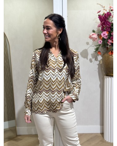 Blouse Cleo Bruin