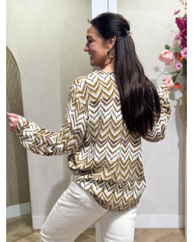 Blouse Cleo Bruin