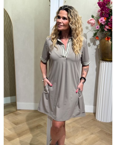 Jurk Journey Taupe