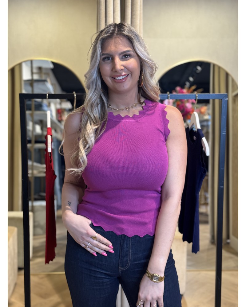 Top Romy Fuchsia