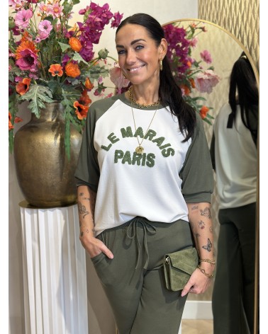Trui Le Marais Paris Groen