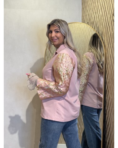 Blazer Lang Special Roze