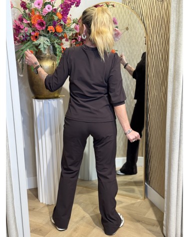 Broek Journey Travelstof Bruin