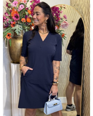 Jurk Journey Navy Blauw