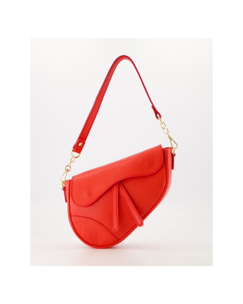 Tas Gigi Classic Saddle Red