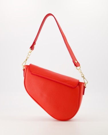 Tas Gigi Classic Saddle Red