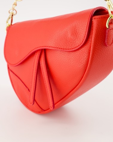 Tas Gigi Classic Saddle Red