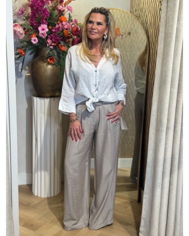 Pantalon Alisha Taupe