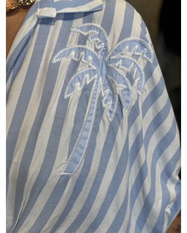 Blouse Zeta Licht Blauw