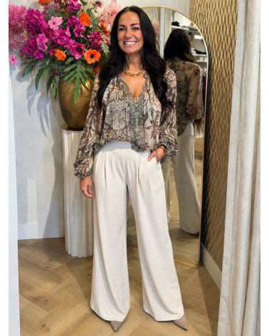 Pantalon Alisha Creme