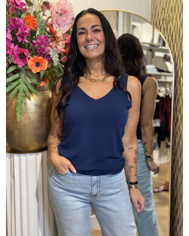 Top Kirsten Blauw