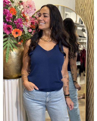 Top Kirsten Blauw