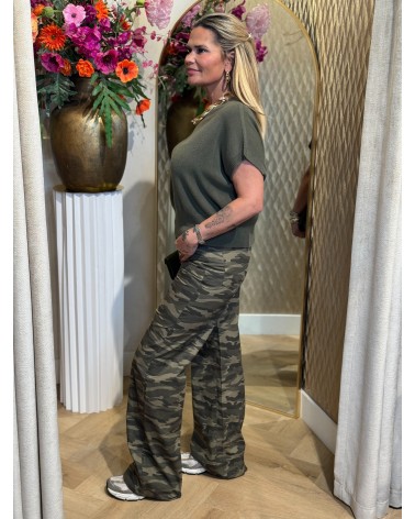 Broek Army Straight Leg