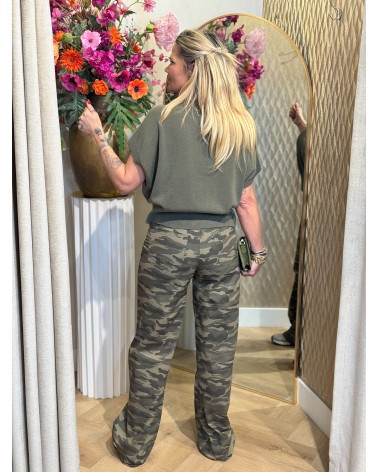 Broek Army Straight Leg