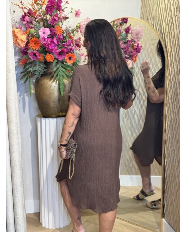 Jurk Dolly Bruin
