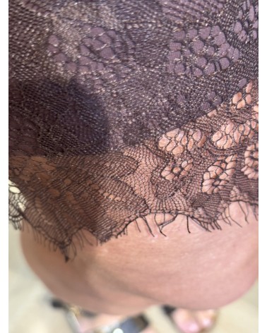 Rok Lace Bruin Azzuro