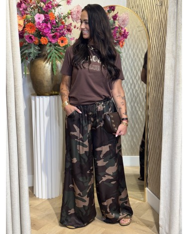 Broek Silky Army