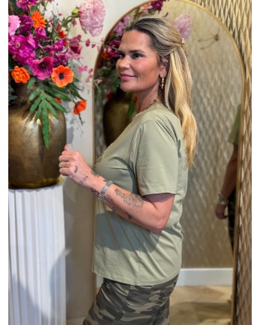 T-Shirt Amour Groen