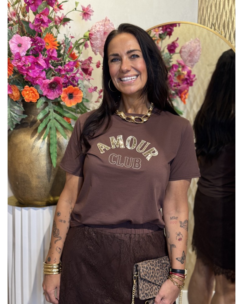 T-Shirt Amour Bruin