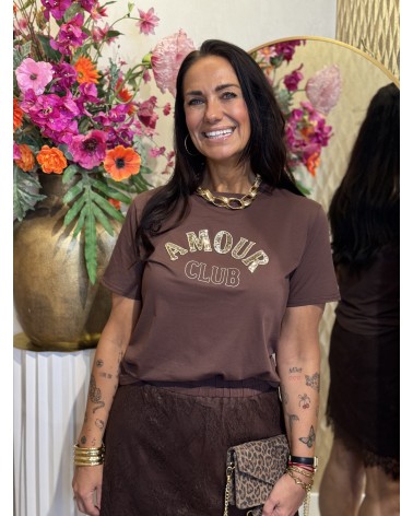 T-Shirt Amour Bruin