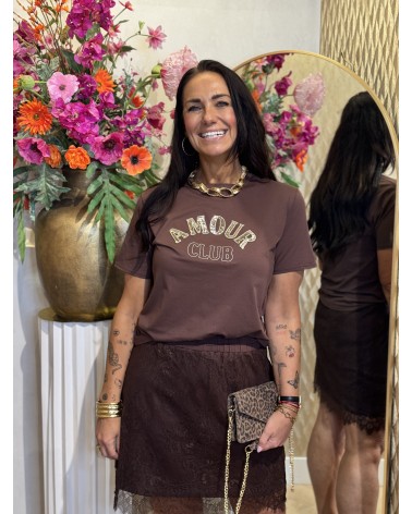 T-Shirt Amour Bruin