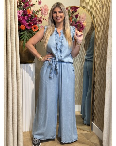 Set Loes Licht Blauw