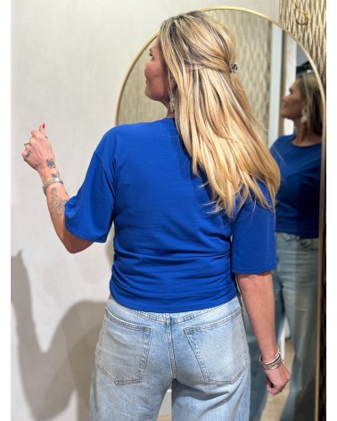 Top Kelly Cobalt Blauw
