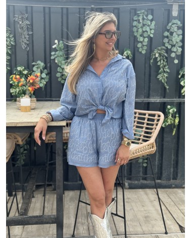 Blue Bling Set