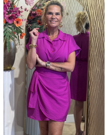 Jurk Janice Cyclaam