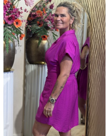 Jurk Janice Cyclaam