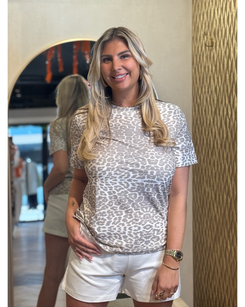 Shirt Leopard Pastel