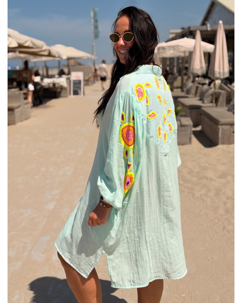 Blouse Jurk Mindy Mint