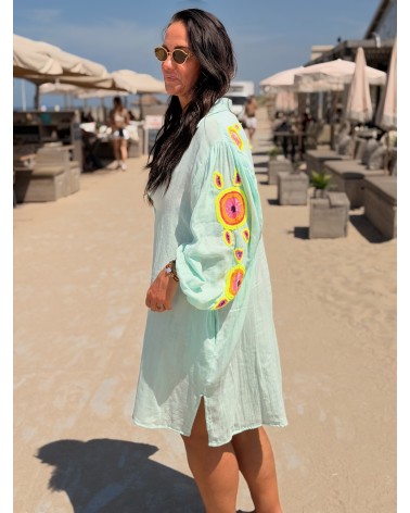 Blouse Jurk Mindy Mint