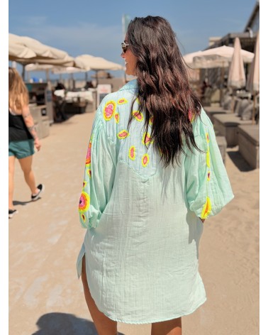 Blouse Jurk Mindy Mint
