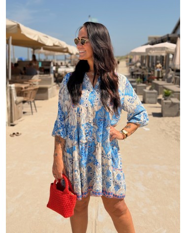 Jurk Vespera Licht Blauw