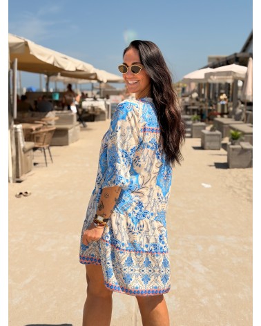 Jurk Vespera Licht Blauw