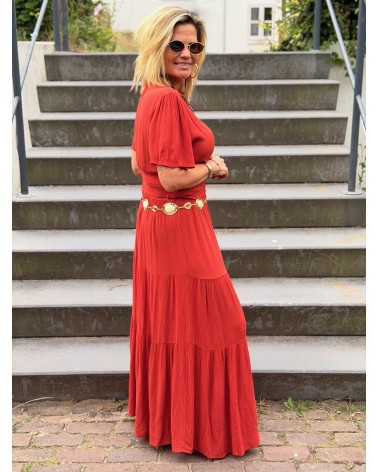 Set Eline Ambika Oranjerood