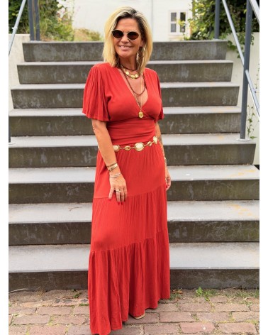 Set Eline Ambika Oranjerood