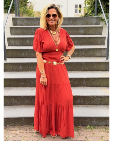 Set Eline Ambika Oranjerood