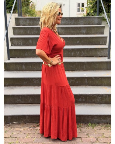 Set Eline Ambika Oranjerood
