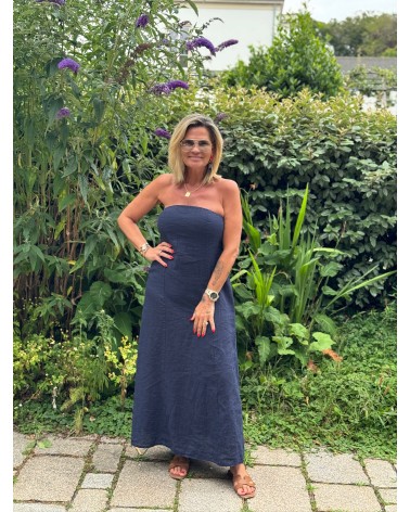 Jurk Bo Ambika Navy