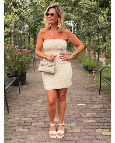 Jurk Jenn Kort Ambika Crème