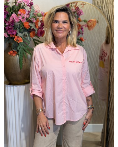 Blouse Out Of Roze